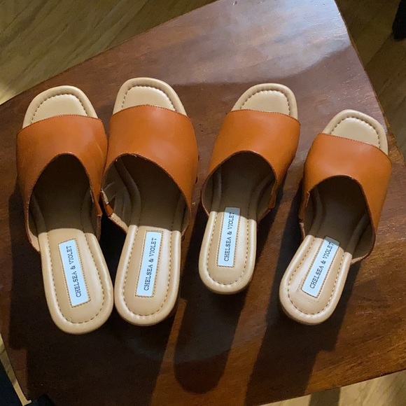 Chelsea and Violet Vergr Studded Mules. - Picture 9 of 14